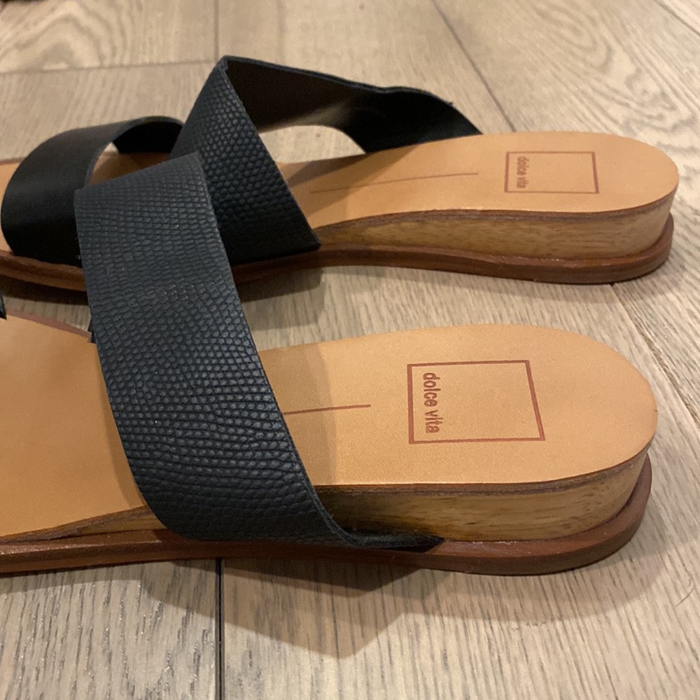 Dolce Vita Kiki Slides with Croco Print